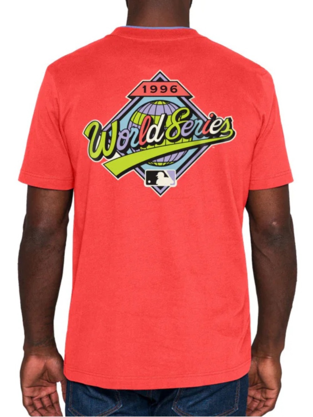 New Era New York Yankees World Series Graphic Tee Red Men’s Medium - Picture 2 of 16
